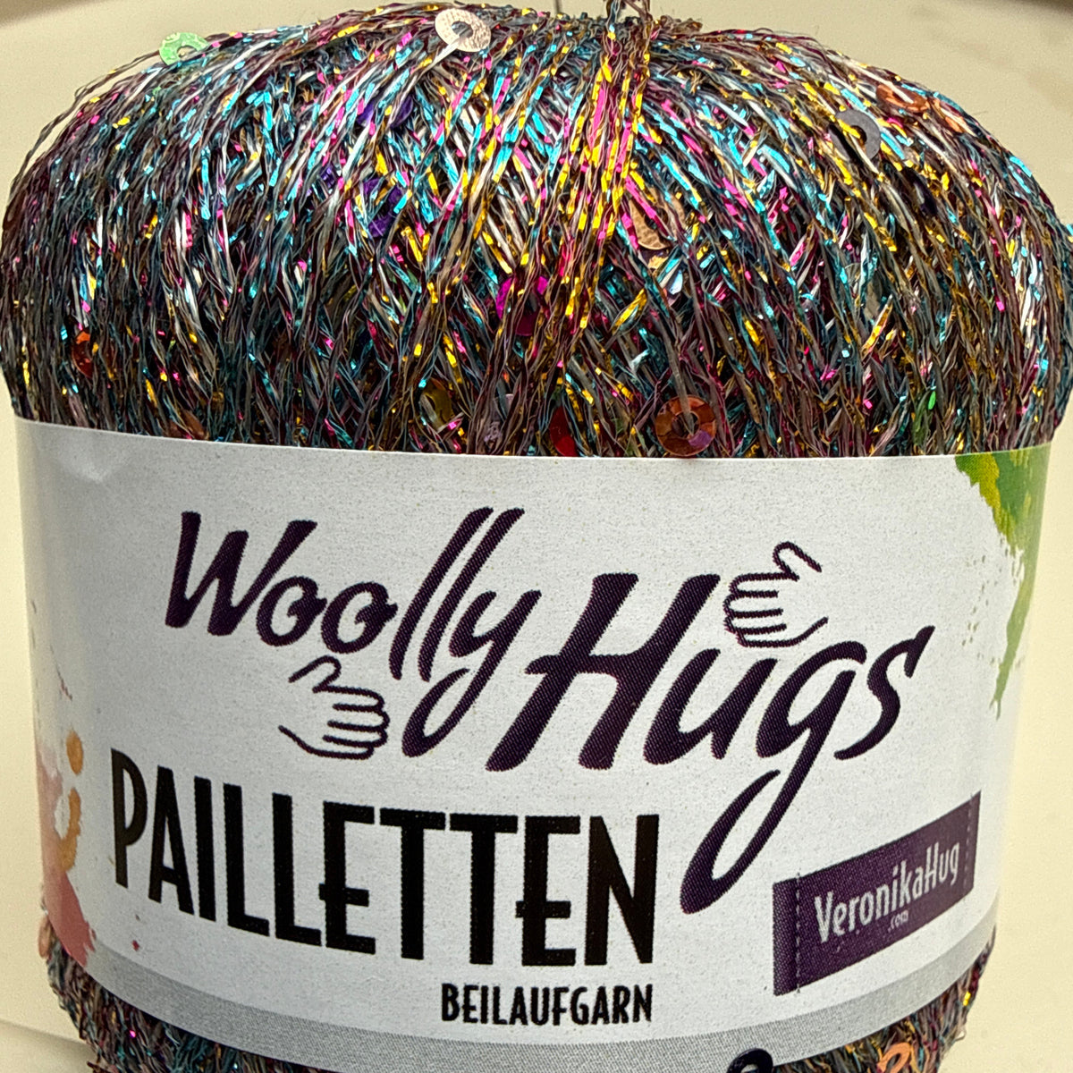 Woolly Hugs Pailletten Beilaufgarn