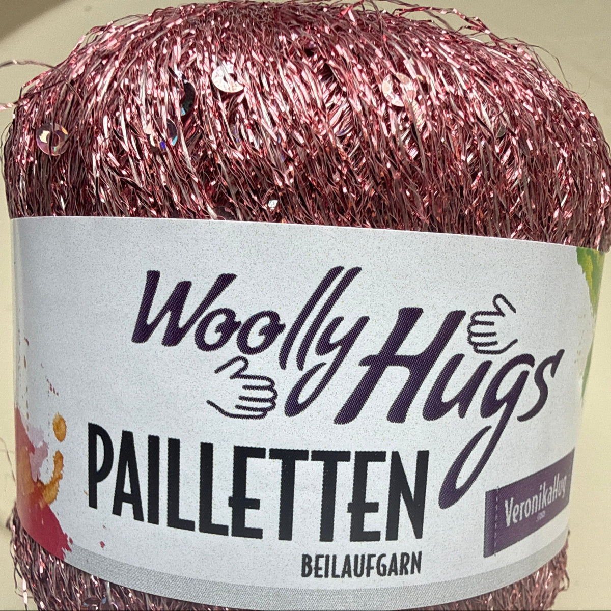 Woolly Hugs Pailletten Beilaufgarn