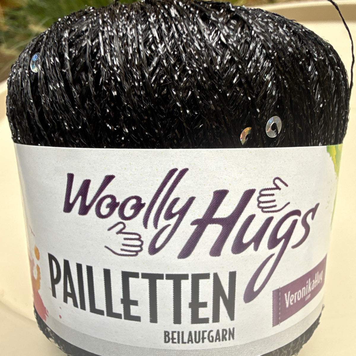 Woolly Hugs Pailletten Beilaufgarn