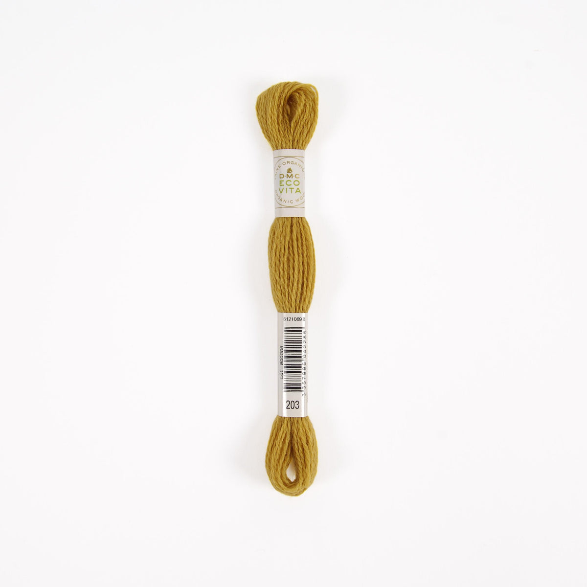 DMC Eco Vita 360 Bio-Stickgarn – Farbe 203 Lemon Safflower