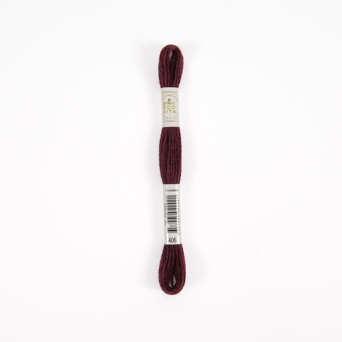 DMC Eco Vita 360 Bio-Stickgarn – Farbe 406 Peony Madder