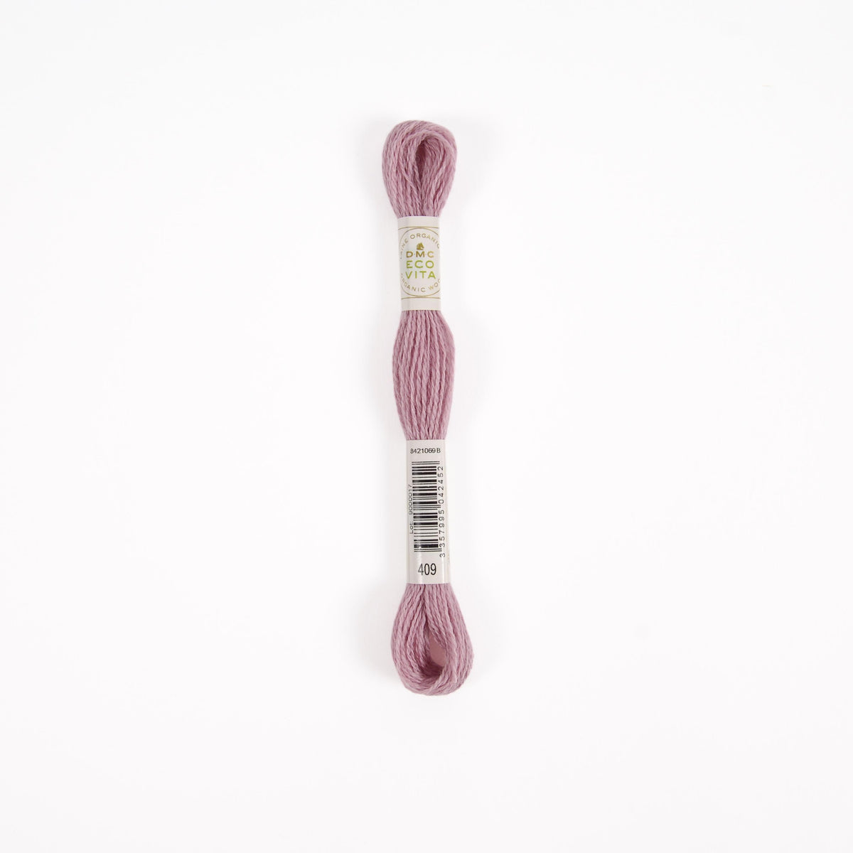 DMC Eco Vita 360 Bio-Stickgarn – Farbe 409 Clematis Cochineal