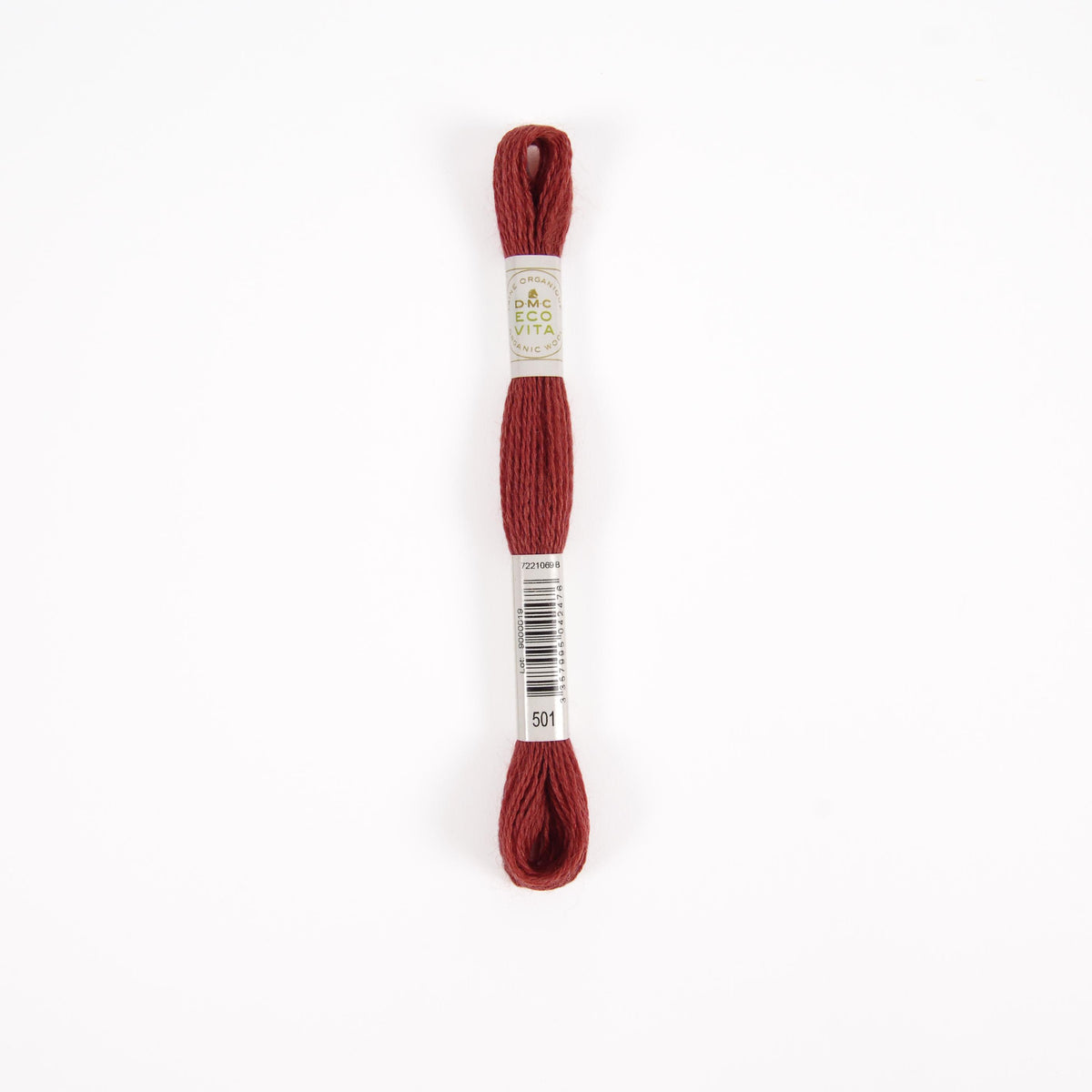 DMC Eco Vita 360 Bio-Stickgarn – Farbe 501 Imperial Madder