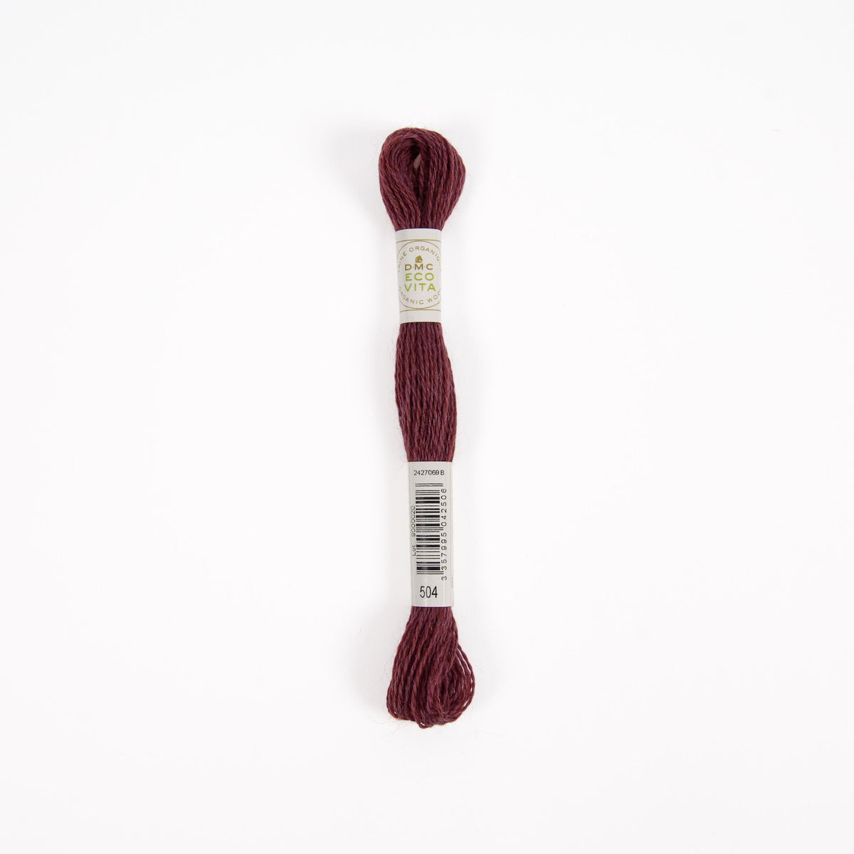 DMC Eco Vita 360 Bio-Stickgarn – Farbe 504 Vermeil Madder
