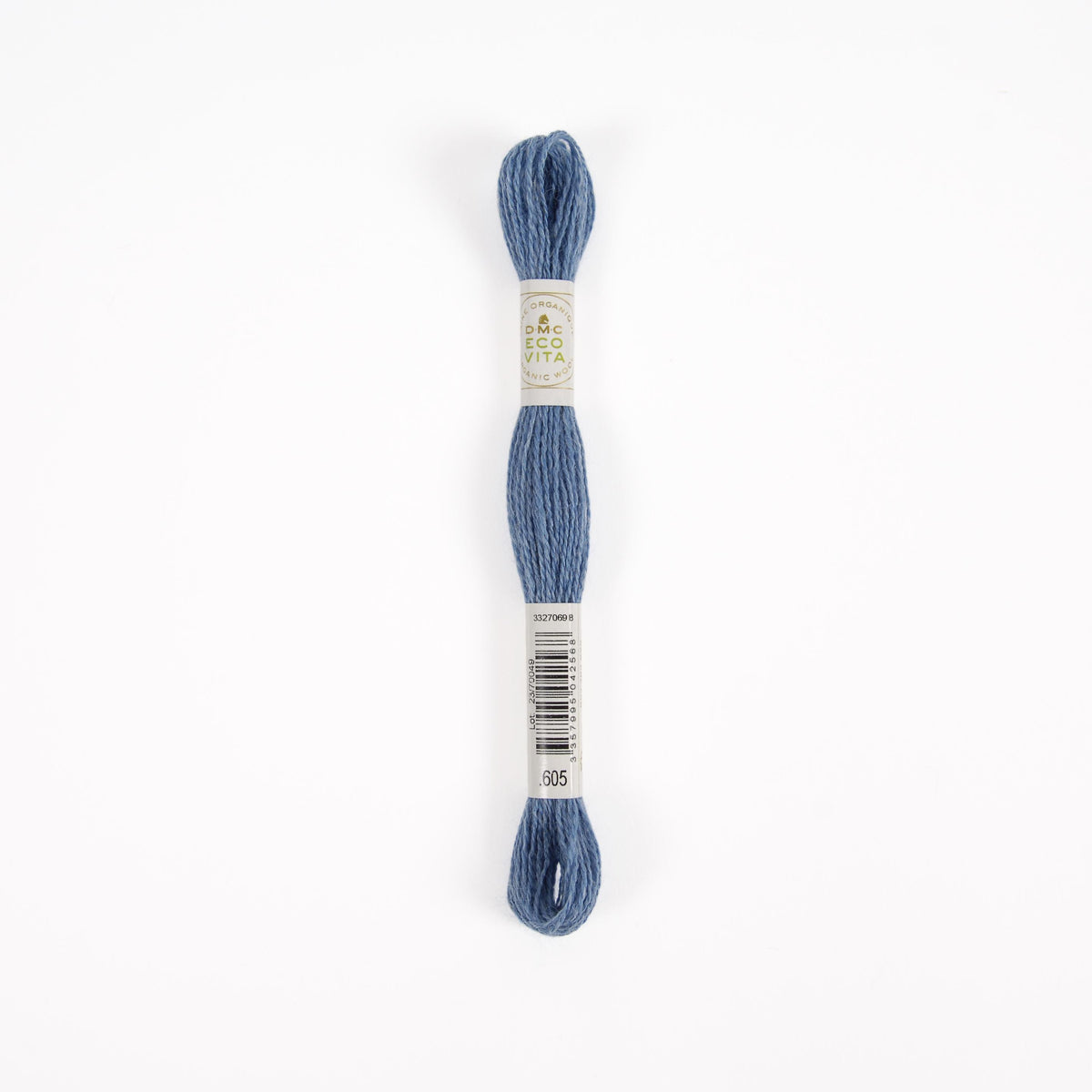 DMC Eco Vita 360 Bio-Stickgarn – Farbe 605 Azure Indigo