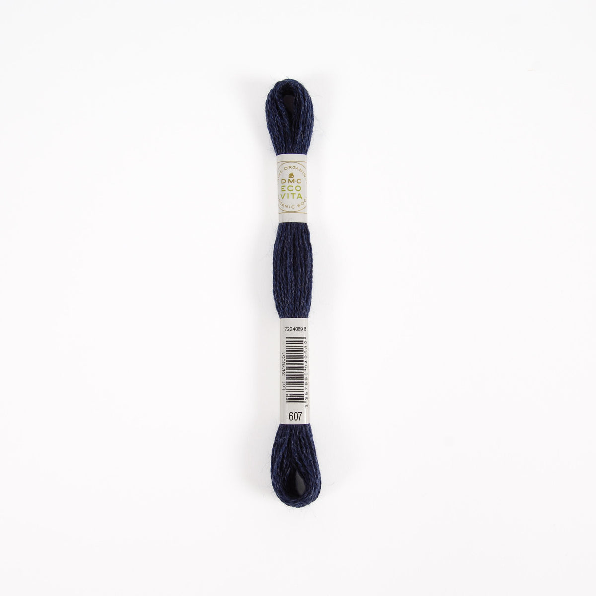 DMC Eco Vita 360 Bio-Stickgarn – Farbe 607 Night Indigo