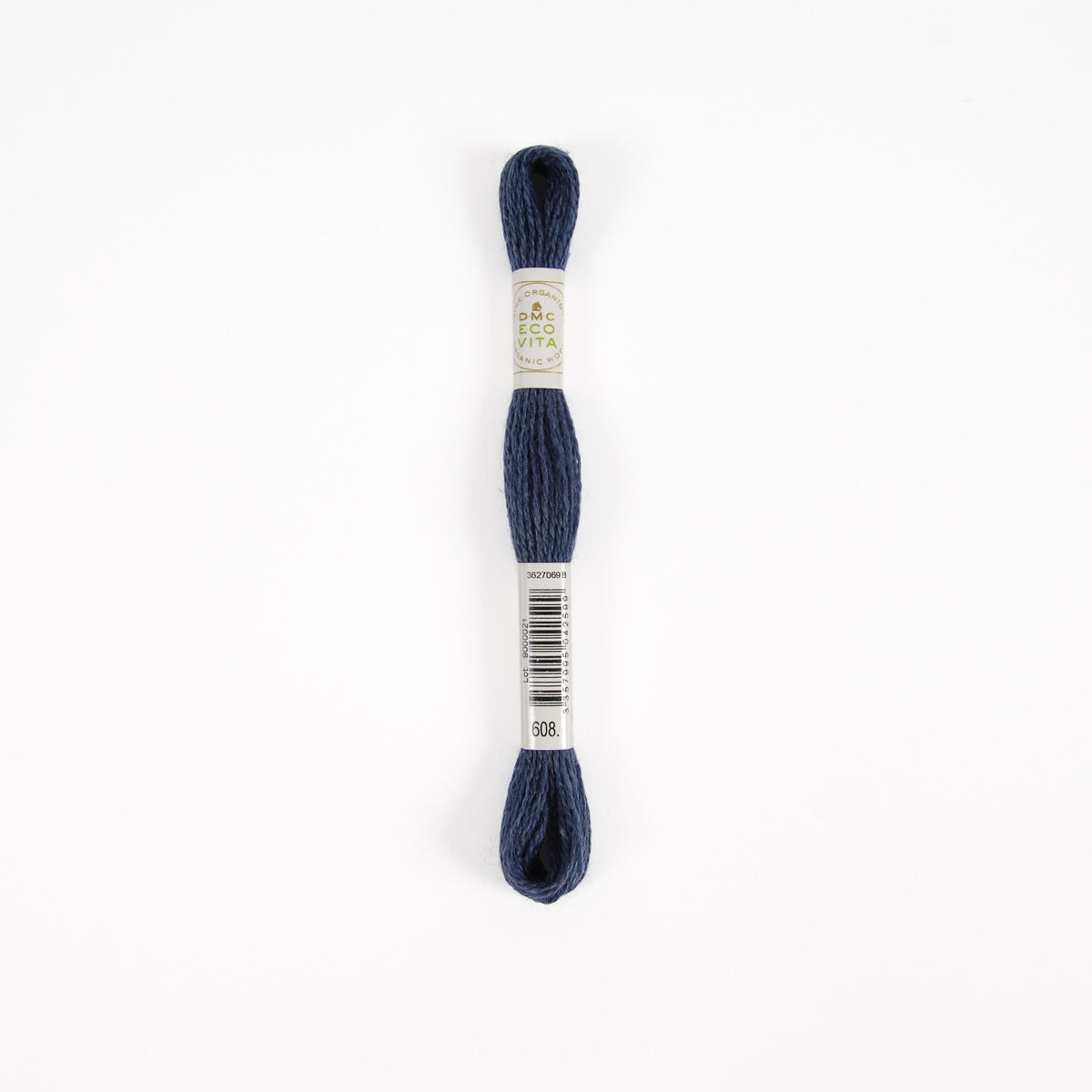 DMC Eco Vita 360 Bio-Stickgarn – Farbe 608 Navy Indigo
