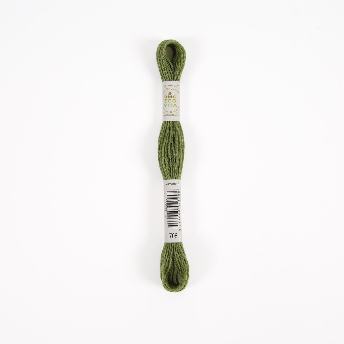 DMC Eco Vita 360 Bio-Stickgarn – Farbe 706 Fern Indigo