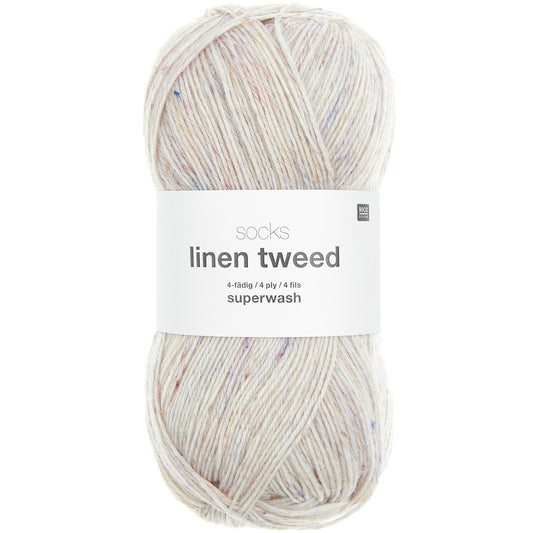 Rico - Socks Linen Tweed