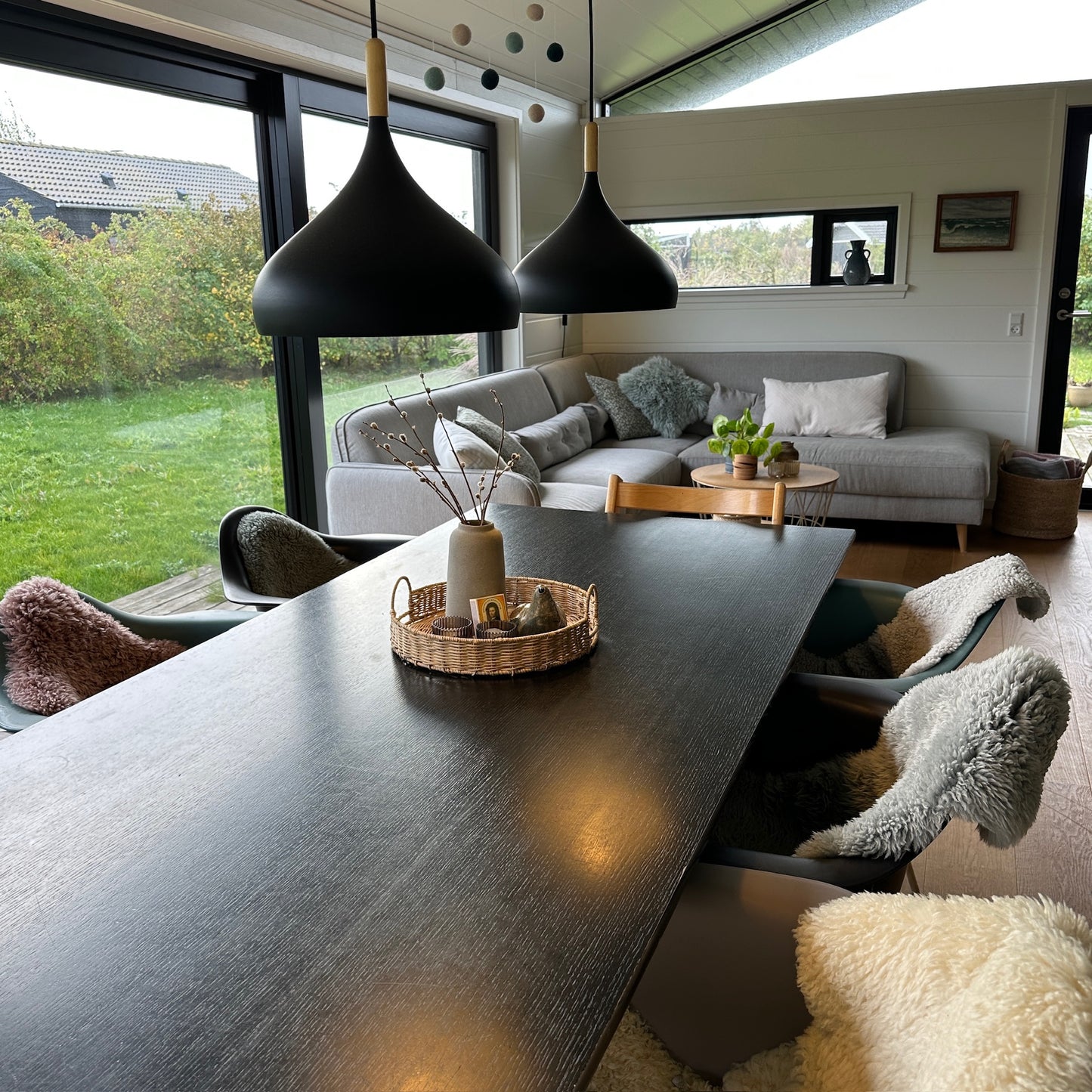 Kleine Strickauszeit in Tina‘s Sommerhaus